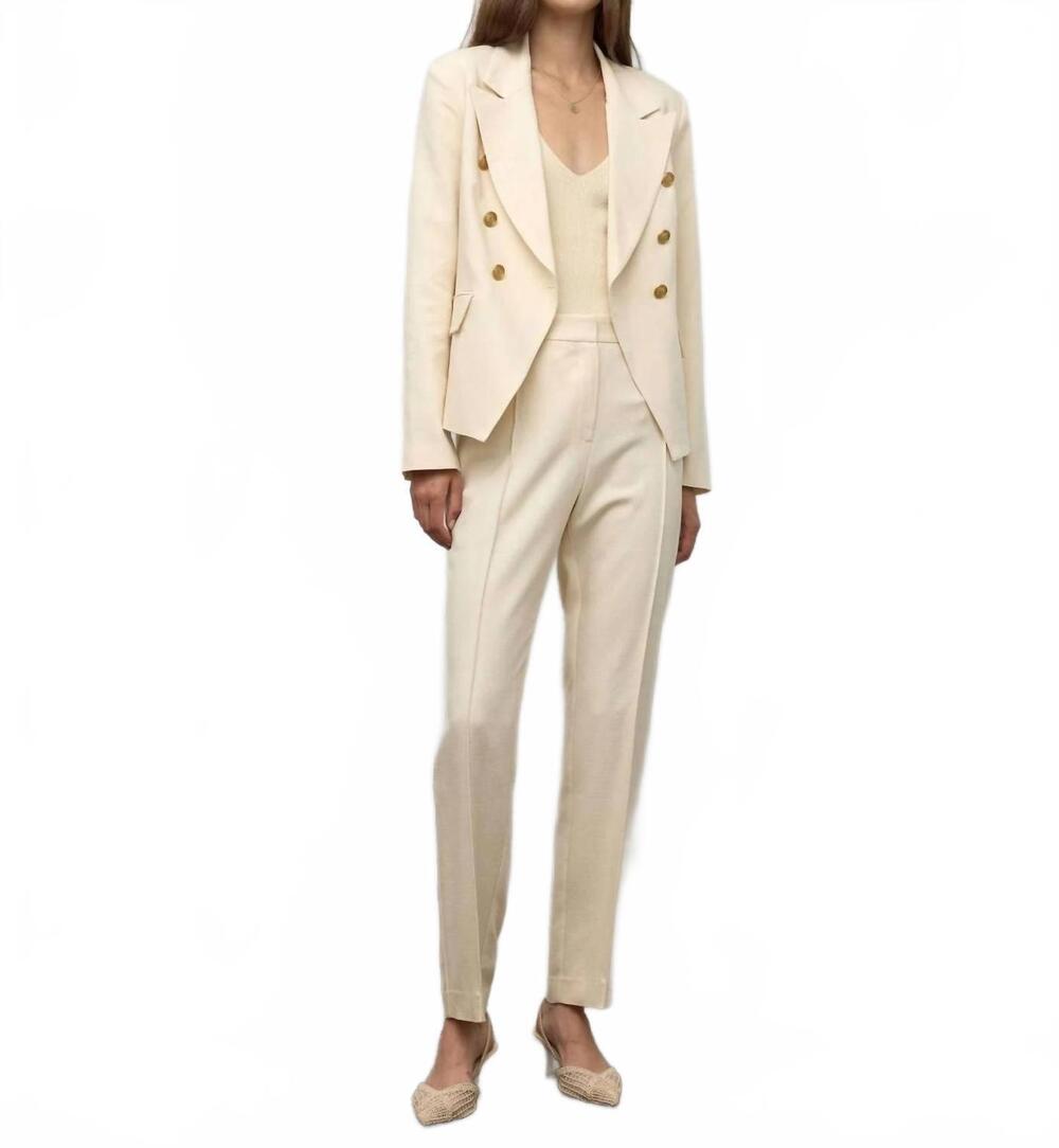 NEW IRIS SETLAKWE women's 6 buttons jacket in bone